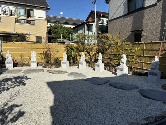 鶴見　慶岸寺　七福神集いの小径