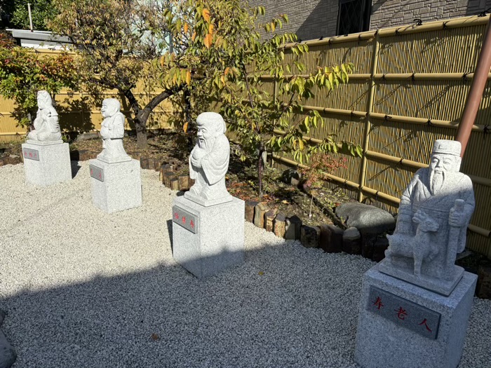 鶴見　慶岸寺　七福神集いの小径