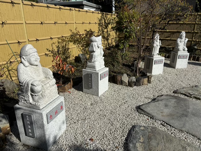 鶴見　慶岸寺　七福神集いの小径