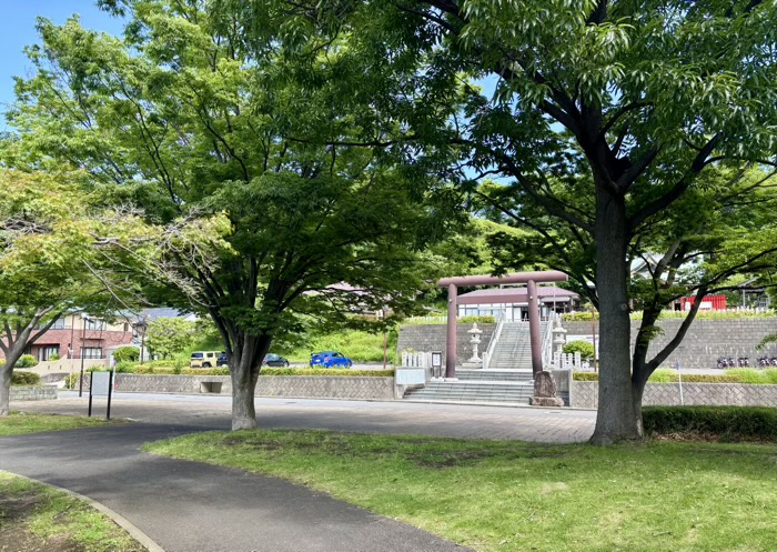 横浜　本牧神社　鳥居