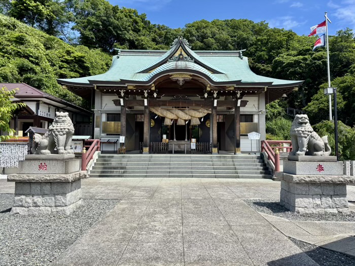 横浜　本牧神社　社殿