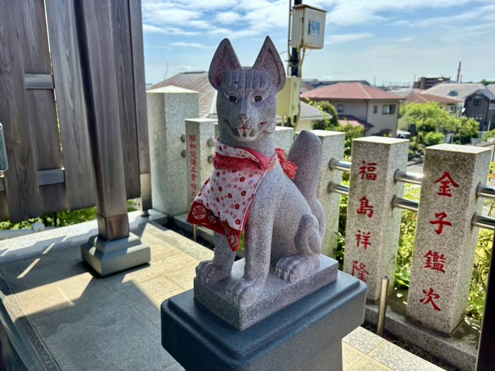 横浜　本牧神社　境内末社・宇氣の稲荷社