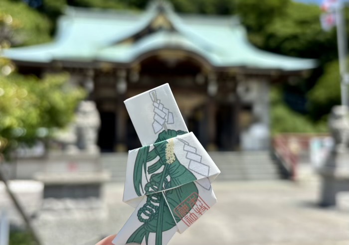 横浜　本牧神社　お馬さまみくじ