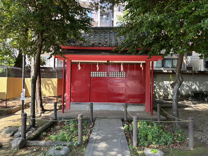 文京区　駒込富士神社　赤堂（下浅間社）
