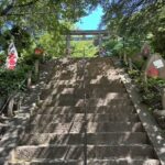 文京区　駒込富士神社　富士塚