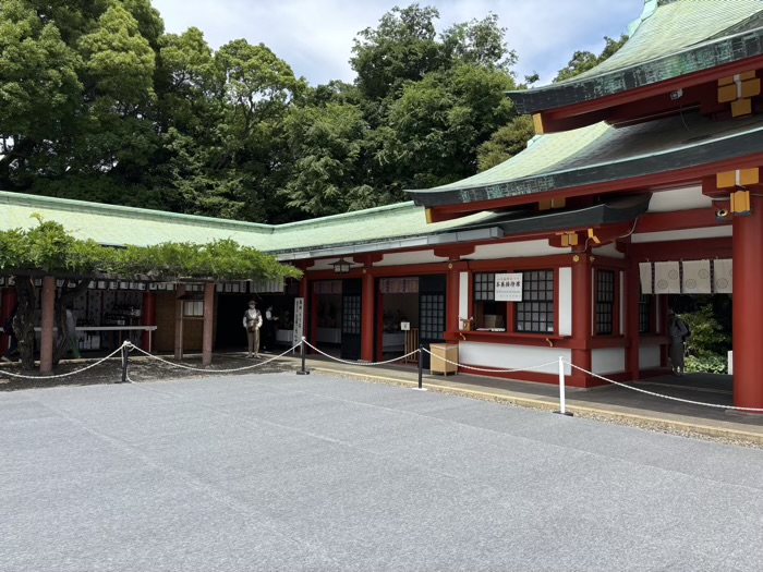 赤坂　日枝神社　山王祭　境内
