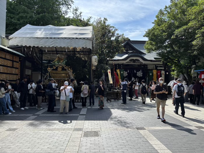 蔵前　鳥越神社　例大祭「鳥越祭」　境内