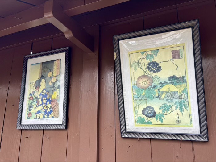 入谷　真源寺　絵馬掛け