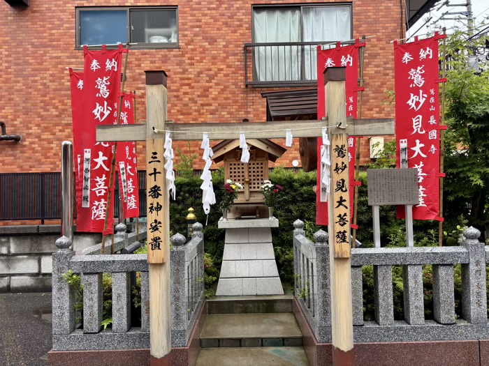 台東区　長國寺　妙見堂（鷲妙見大菩薩）
