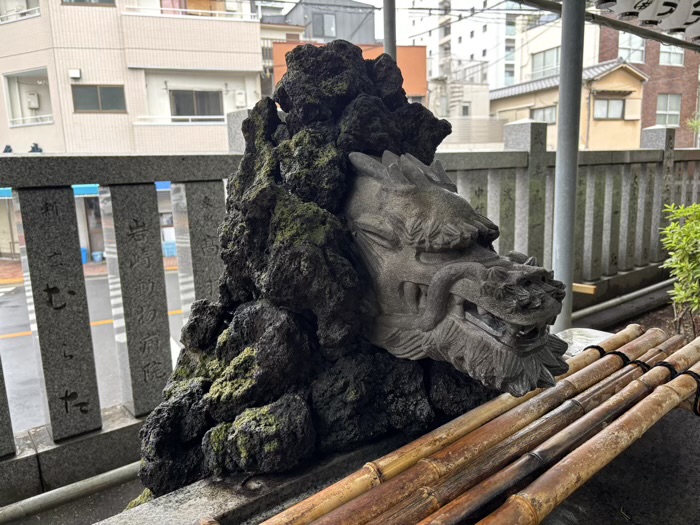 台東区　浅草富士浅間神社　手水鉢