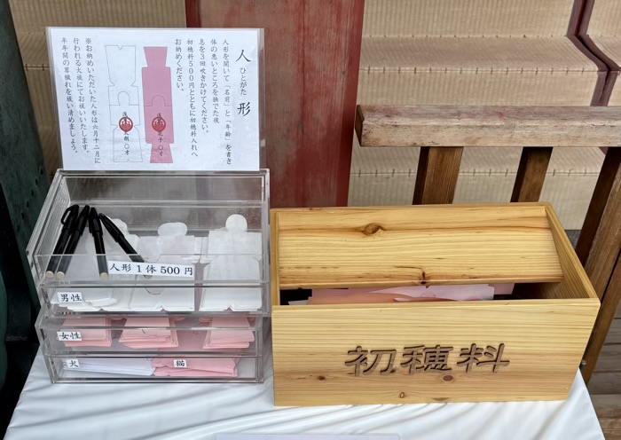 浅草神社　披官稲荷神社　夏越の大祓　形代