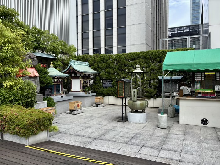 銀座出世地蔵　境内