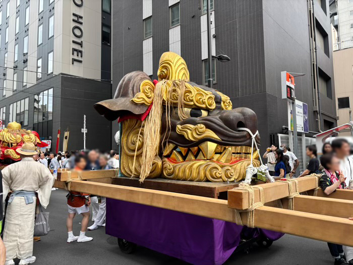 築地　波除神社　つきじ獅子祭（本祭）　渡御