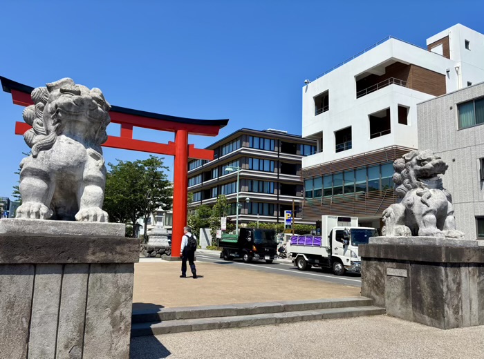 鎌倉　鶴岡八幡宮　参道