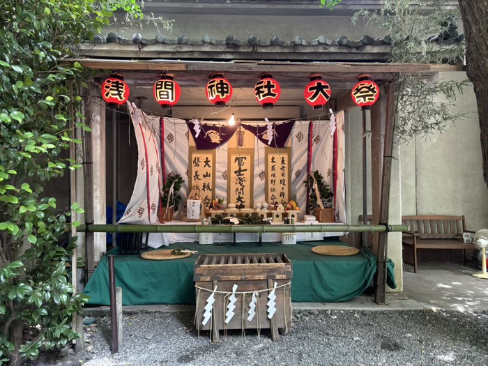 入谷　小野照崎神社　御仮屋