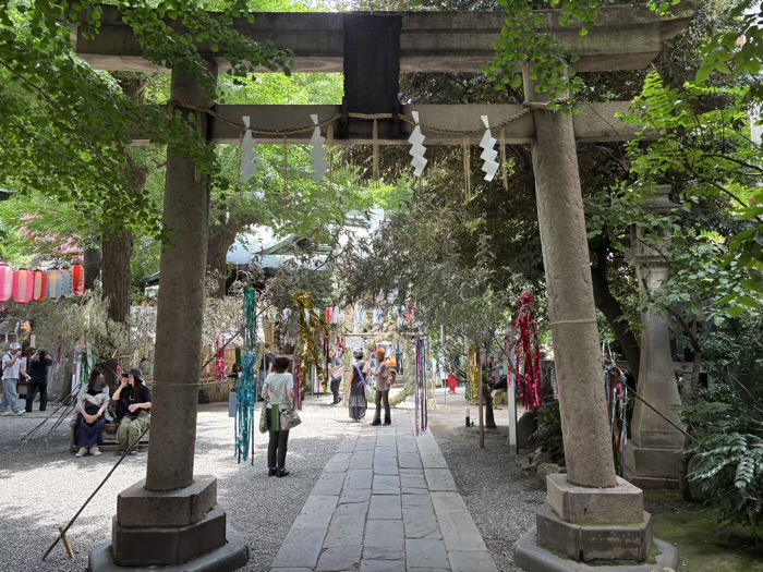 入谷　小野照崎神社　鳥居