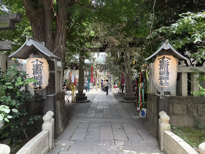 入谷　小野照崎神社　鳥居