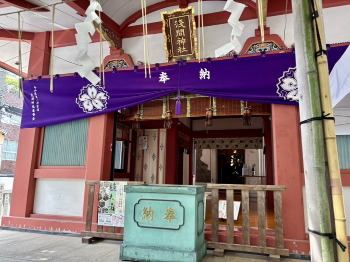 浅草富士浅間神社　例大祭（山開き）　社殿