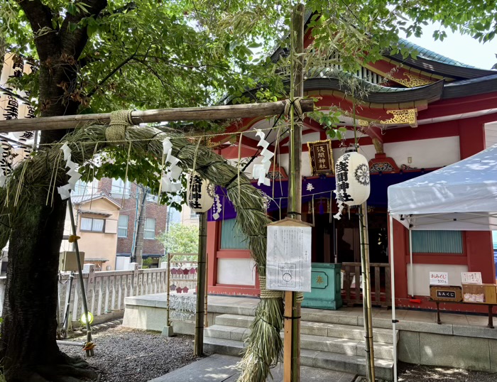 浅草富士浅間神社　例大祭（山開き）　社殿