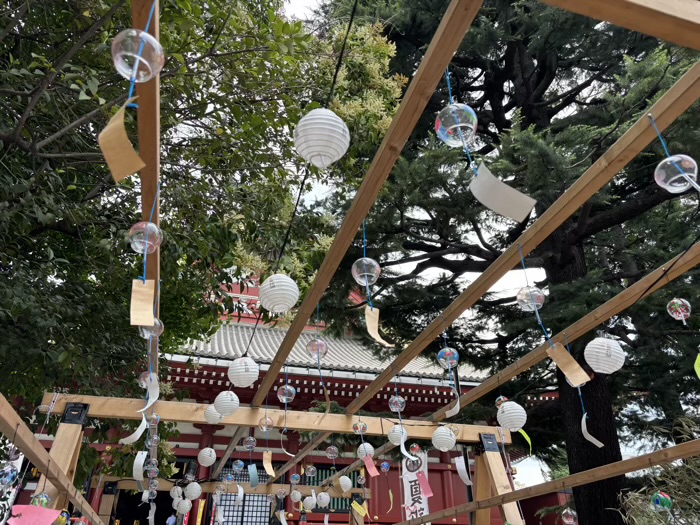 浅草神社　夏詣　風参道