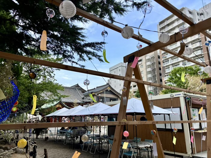 浅草神社　夏詣　風参道