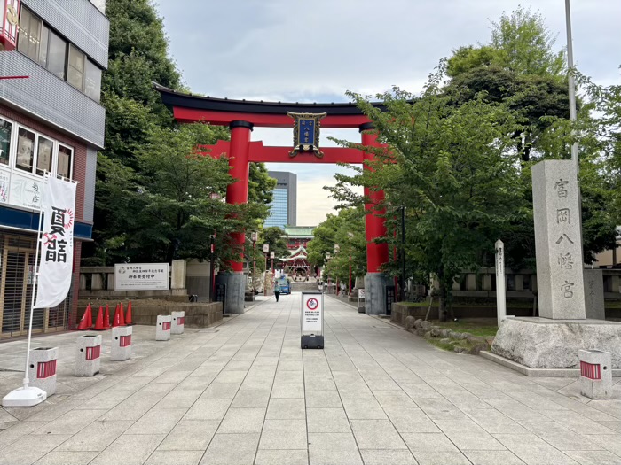 門前仲町　富岡八幡宮（深川八幡）　夏詣