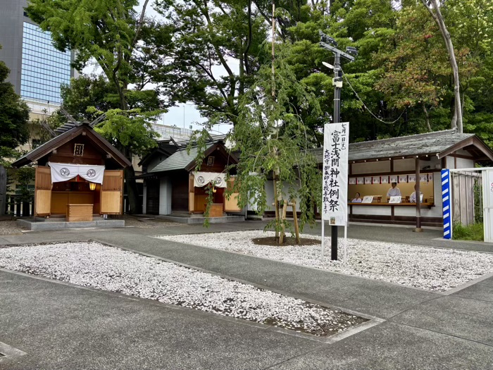 門前仲町　富岡八幡宮（深川八幡）　富士浅間神社例祭（山開き）