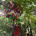 駒込富士神社　山開き大祭　万灯