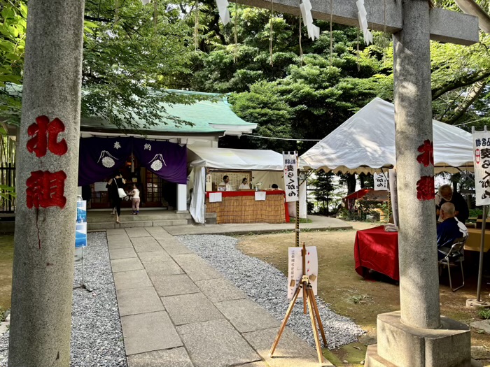 駒込富士神社　山開き大祭