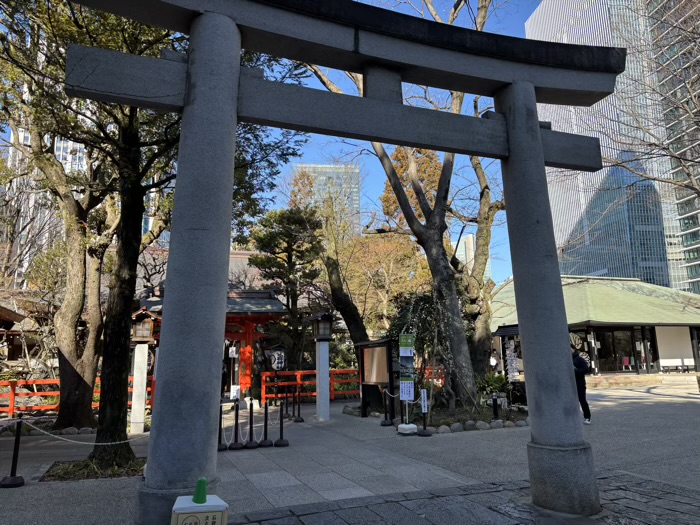 港区　愛宕神社　一の鳥居