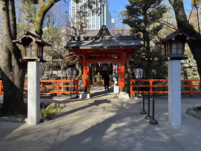 港区　愛宕神社　神門