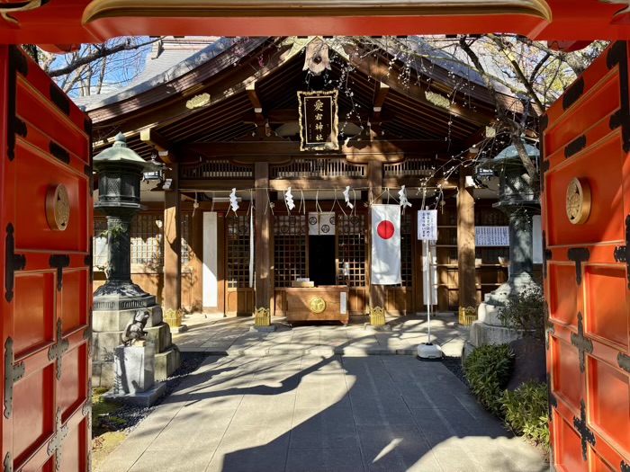 港区　愛宕神社　社殿