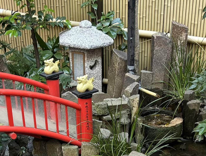 文京区　心城院（湯島聖天）　弁財天 放生池