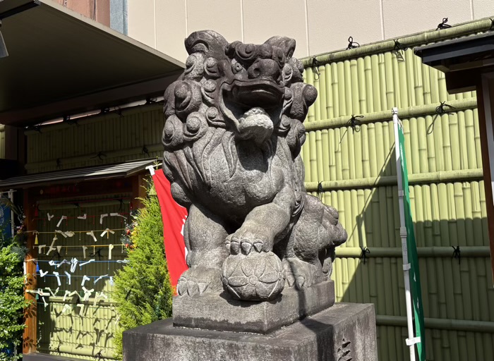 新橋　烏森神社　狛犬