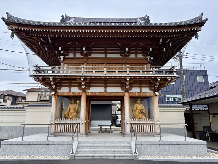 平塚　長楽寺　楼門