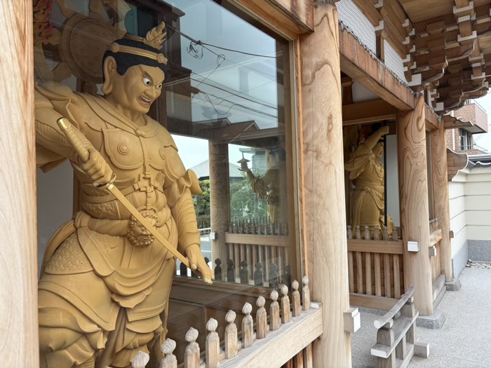 平塚　長楽寺　四天王像