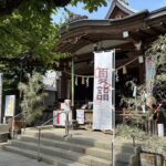 渋谷　鳩森八幡神社　社殿