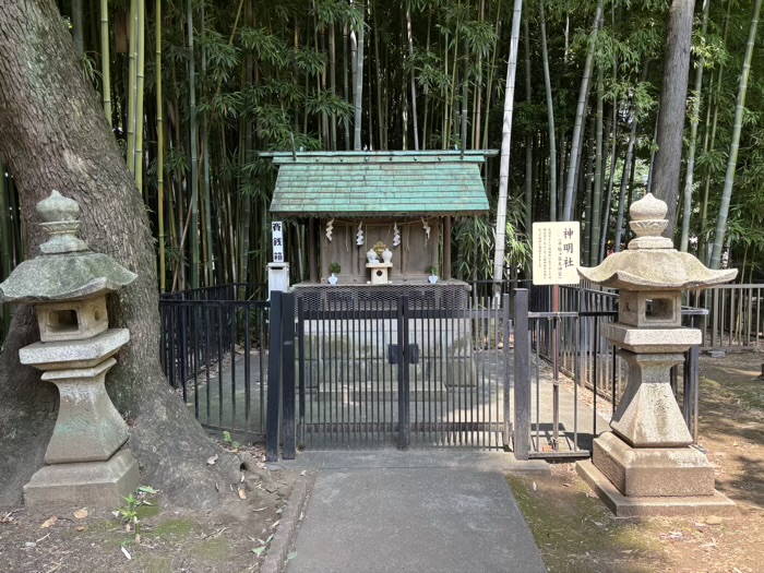 渋谷　鳩森八幡神社　神明社（千駄ヶ谷太神宮）