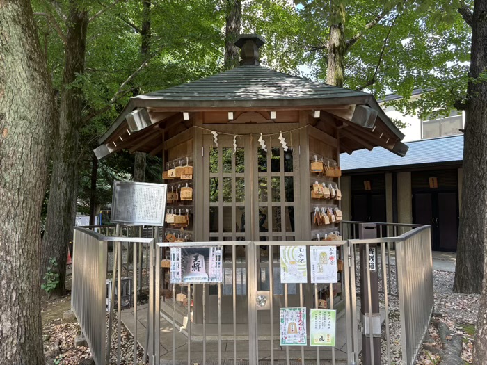 渋谷　鳩森八幡神社　将棋堂