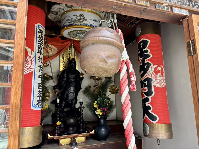 台東区　法昌寺　毘沙門天