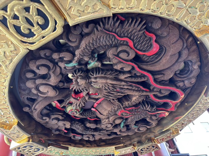 浅草寺　雷門（風雷神門）