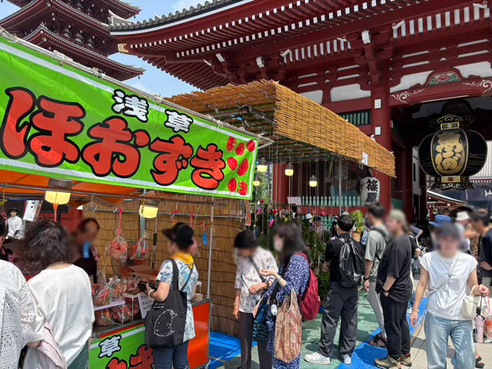 浅草寺　四万六千日ほおずき市