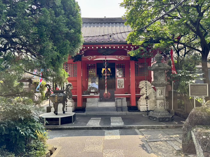 文京区　小石川　源覚寺（こんにゃく閻魔）　閻魔堂