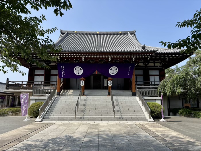 文京区　小石川傳通院　本堂