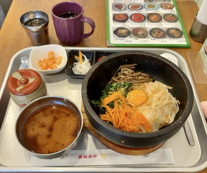 世田谷 松陰神社通り商店街 韓国食堂よんま2 ランチメニュー