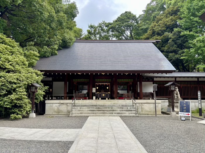港区　乃木神社　社殿