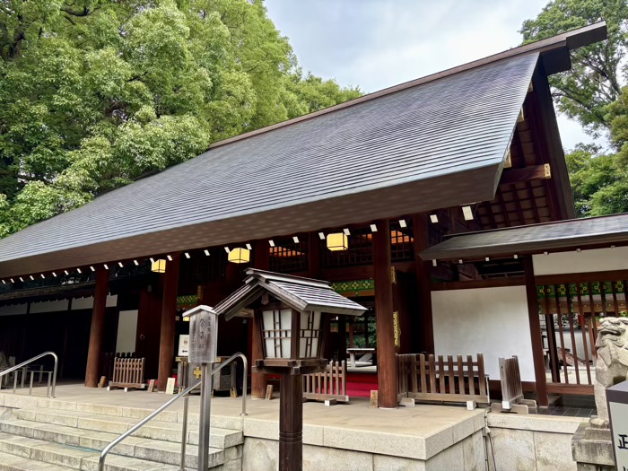 港区　乃木神社　社殿