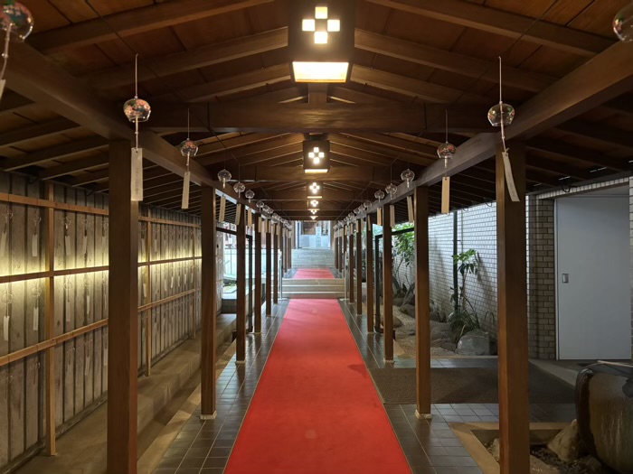 港区　乃木神社　つれそひ風鈴回廊