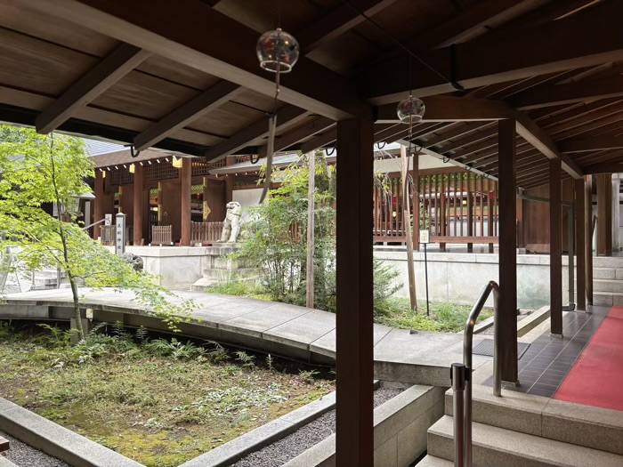 港区　乃木神社　つれそひ風鈴回廊