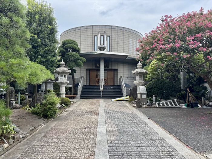文京区　無量山 真珠院　参道